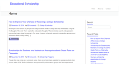 Desktop Screenshot of educationalscholarship.net